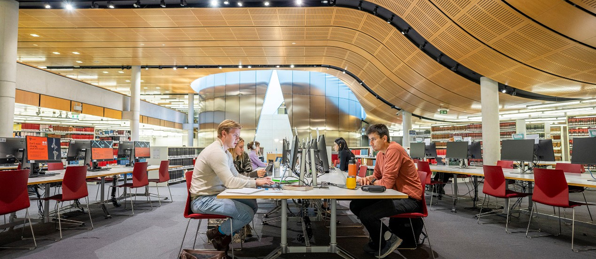 Students in the Law Library