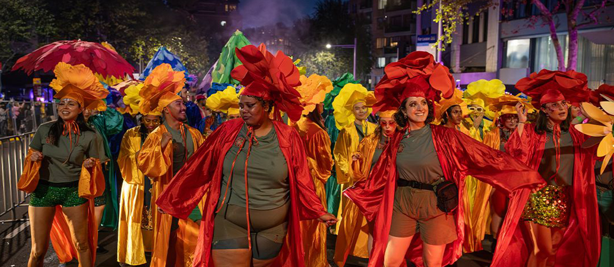 Marching at Mardi Gras 2026