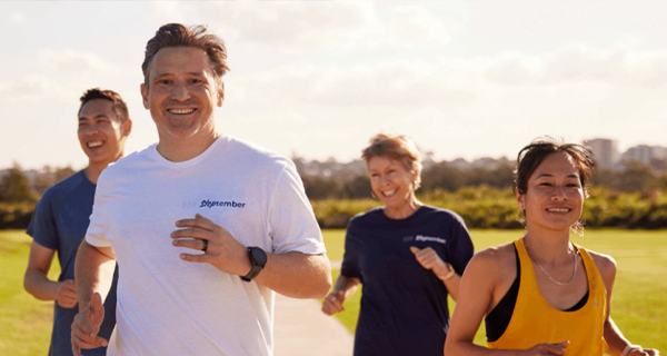 people running