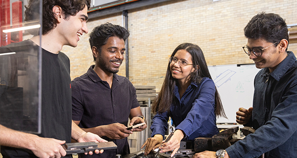 Students in a workshop