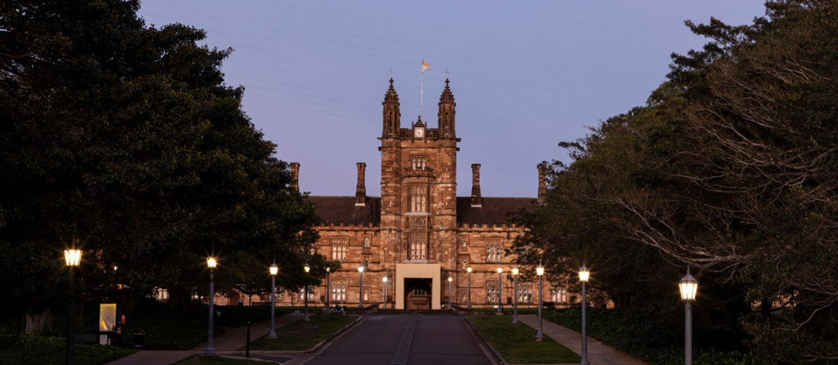 The Quad early in the morning