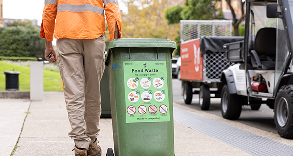 Waste collection on campus