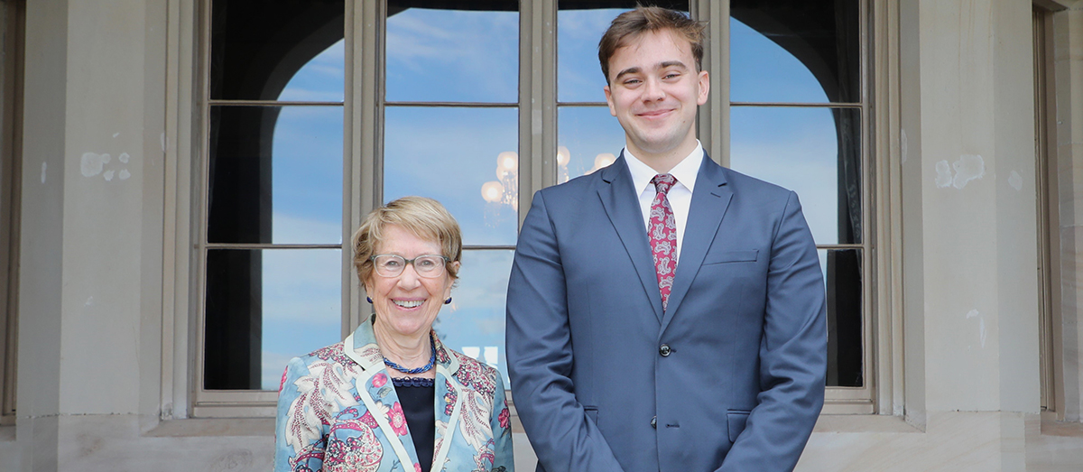 Margaret Beazley with Edward Ford