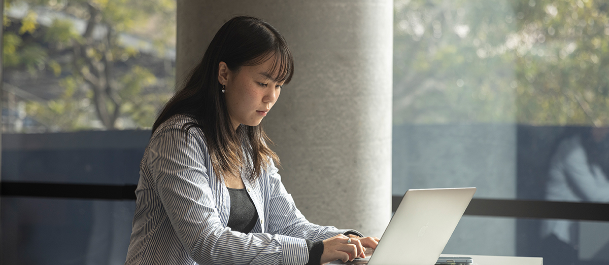 Speech pathology student Isabella Ye