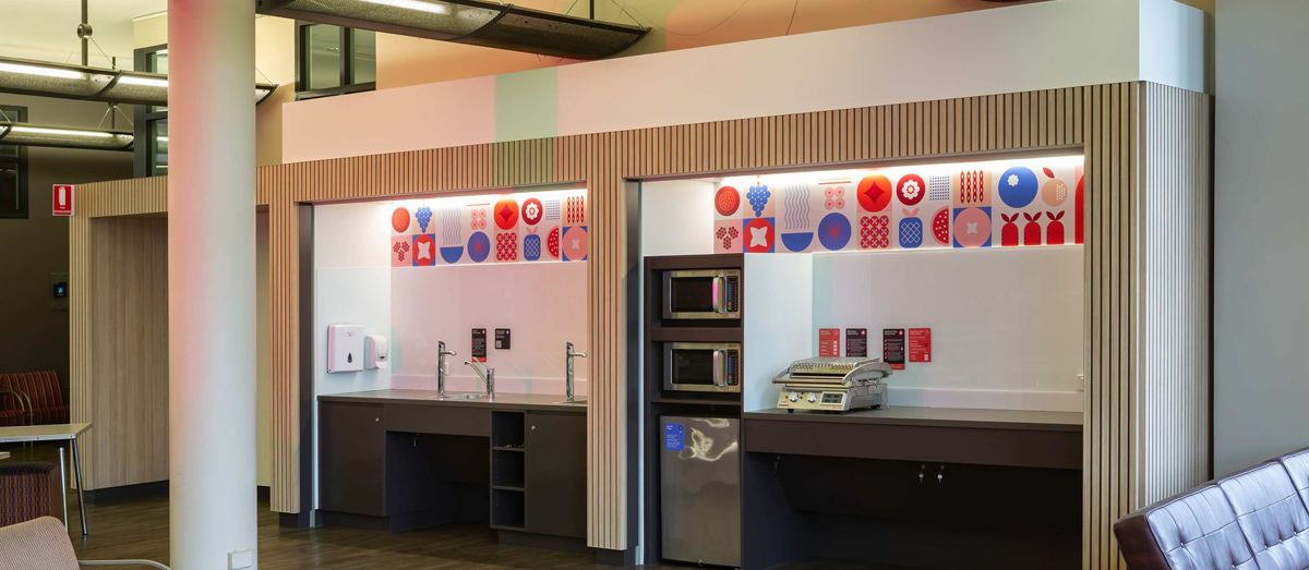 Kitchenette in the Engineering Building