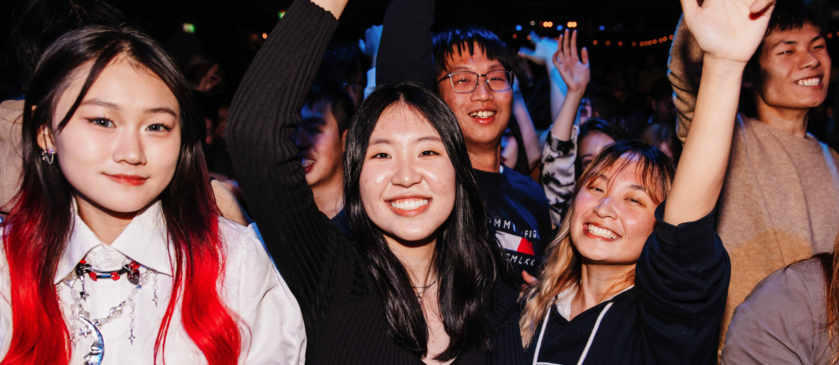 Students at Manning Bar for Welcome to Sydney Party