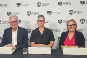 Mark Scott, Annamarie Jagose and Kirsten Andrews 