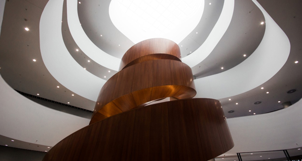 Stairs in Belinda Hutchison Building