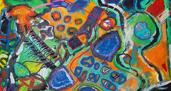 Life (2024) by Shai de Vletter-Sont, featured artwork of the Disability Inclusion Festival 2025.