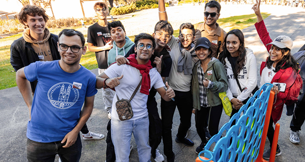 Students at the USU Campus Race