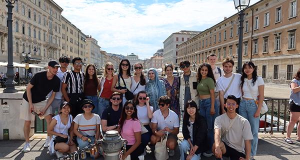 ICPU students on location