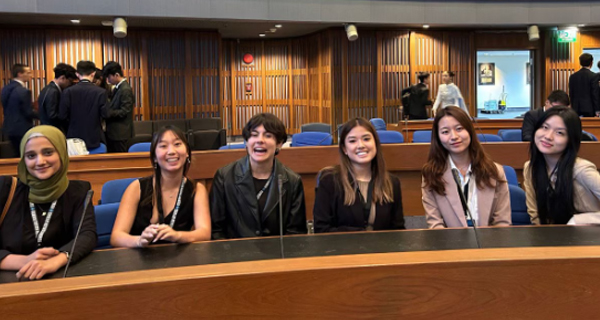 Students at the 2023 USLS delegation in Bankok