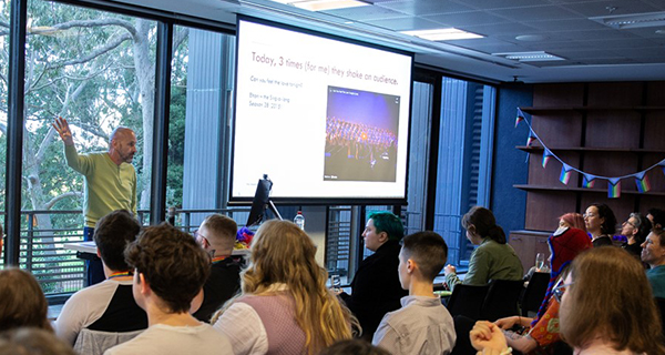 a Pride Culture Club session