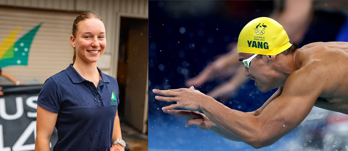 Evie Haseldine and Will Yang